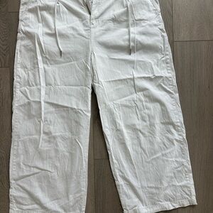 Old Navy White Wide Leg Pants